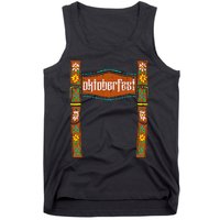 Oktoberfest Lederhosen Costume Cute German Bavarian Tank Top