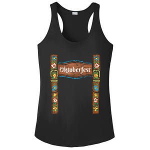 Oktoberfest Lederhosen Costume Cute German Bavarian Ladies PosiCharge Competitor Racerback Tank