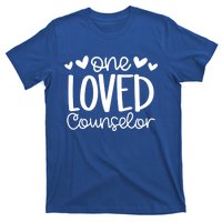 One Loved Counselor Funny School Counselor Heart Valentines Cute Gift T-Shirt