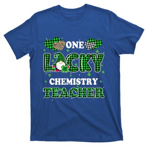 One Lucky Chemistry Teacher St Patricks Day Gnome Meaningful Gift T-Shirt