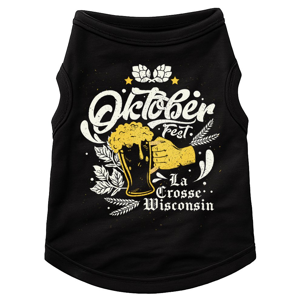 Oktoberfest La Crosse Wisconsin Octoberfest Beer Lovers Doggie Tank