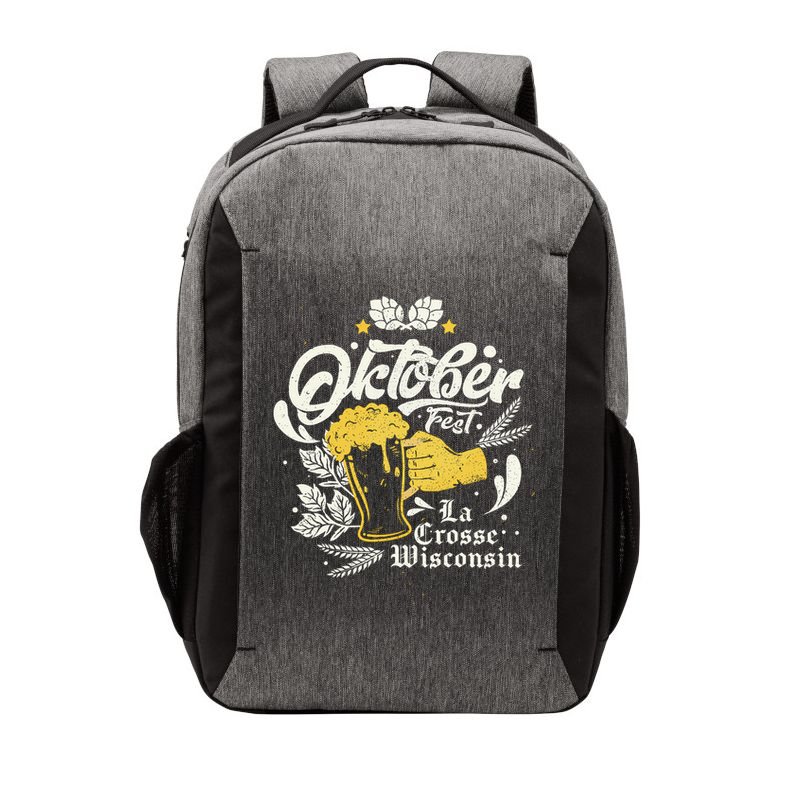 Oktoberfest La Crosse Wisconsin Octoberfest Beer Lovers Vector Backpack