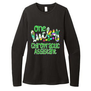 One Lucky Chiropractic Assistant St Patricks Day Nurse Womens CVC Long Sleeve Shirt