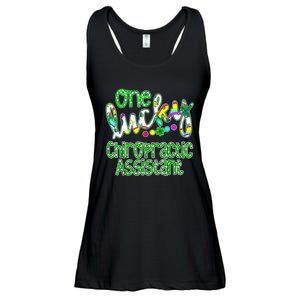 One Lucky Chiropractic Assistant St Patricks Day Nurse Ladies Essential Flowy Tank