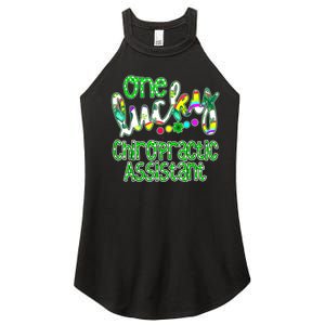 One Lucky Chiropractic Assistant St Patricks Day Nurse Women's Perfect Tri Rocker Tank