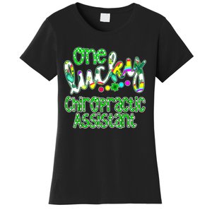 One Lucky Chiropractic Assistant St Patricks Day Nurse Women's T-Shirt