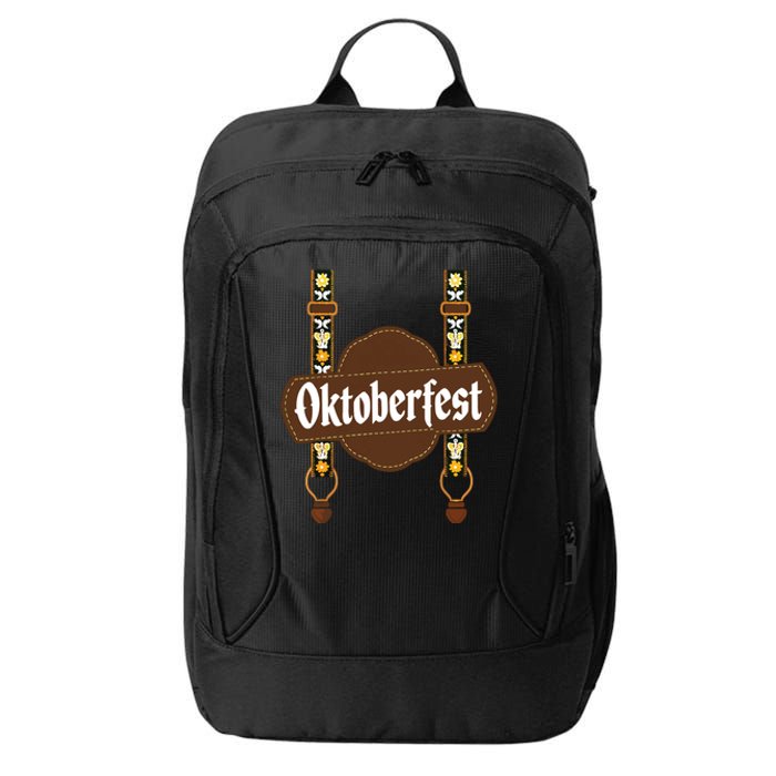 Oktoberfest Lederhosen Costume Cute German Bavarian City Backpack