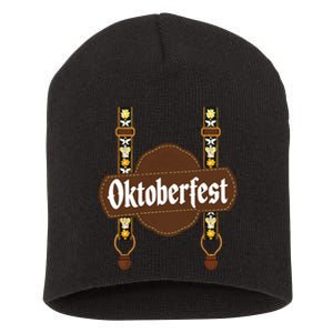 Oktoberfest Lederhosen Costume Cute German Bavarian Short Acrylic Beanie