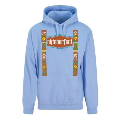 Oktoberfest Lederhosen Costume Cute German Bavarian Unisex Surf Hoodie