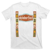 Oktoberfest Lederhosen Costume Cute German Bavarian T-Shirt