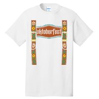 Oktoberfest Lederhosen Costume Cute German Bavarian Tall T-Shirt