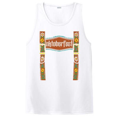 Oktoberfest Lederhosen Costume Cute German Bavarian PosiCharge Competitor Tank