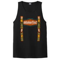 Oktoberfest Lederhosen Costume Cute German Bavarian PosiCharge Competitor Tank