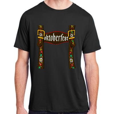 Oktoberfest Lederhosen Costume Cute German Bavarian Adult ChromaSoft Performance T-Shirt