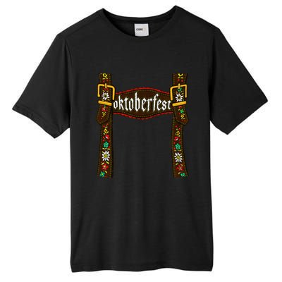 Oktoberfest Lederhosen Costume Cute German Bavarian Tall Fusion ChromaSoft Performance T-Shirt