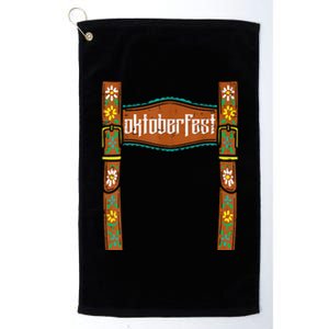 Oktoberfest Lederhosen Costume Cute German Bavarian Boys Platinum Collection Golf Towel