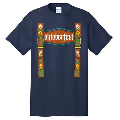 Oktoberfest Lederhosen Costume Cute German Bavarian Boys Tall T-Shirt