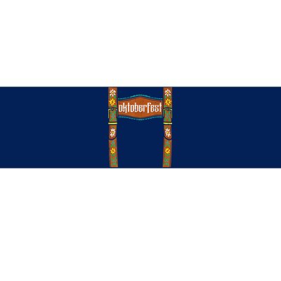 Oktoberfest Lederhosen Costume Cute German Bavarian Boys Bumper Sticker