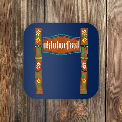 Oktoberfest Lederhosen Costume Cute German Bavarian Boys Coaster