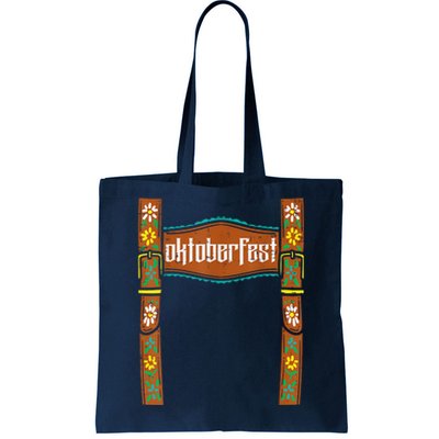 Oktoberfest Lederhosen Costume Cute German Bavarian Boys Tote Bag