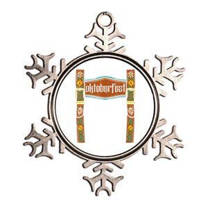 Oktoberfest Lederhosen Costume Cute German Bavarian Boys Metallic Star Ornament