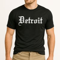 Old English Detroit D Michigan Logo Cooling Performance Crew T-Shirt