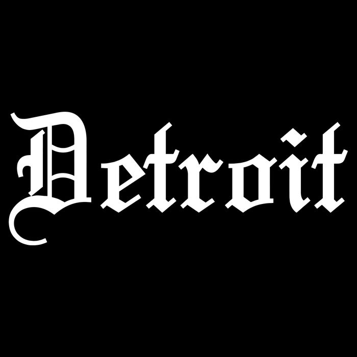 Old English Detroit D Michigan Logo Baby Bodysuit