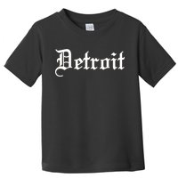 Old English Detroit D Michigan Logo Toddler T-Shirt