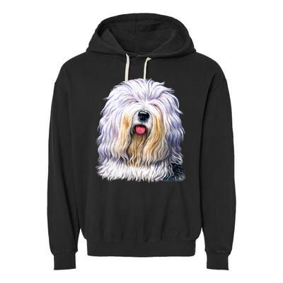 Old English Sheepdog Garment-Dyed Fleece Hoodie