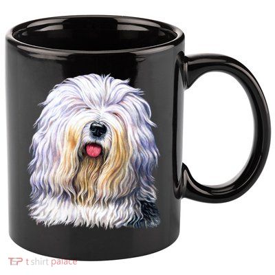 Old English Sheepdog 11oz C Handle Ceramic Mug