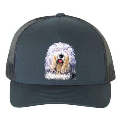 Old English Sheepdog Yupoong Adult 5-Panel Trucker Hat