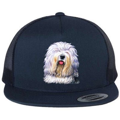 Old English Sheepdog Flatbill Hat