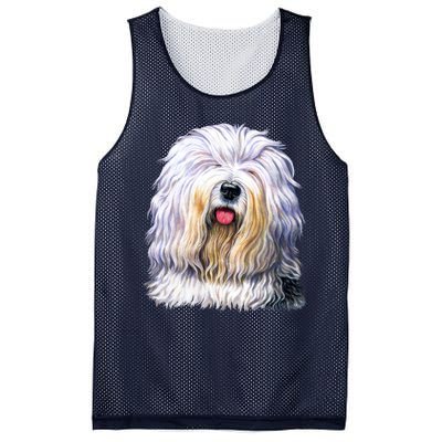 Old English Sheepdog Mesh Reversible Basketball Jersey Tank