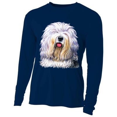 Old English Sheepdog Cooling Performance Long Sleeve Crew