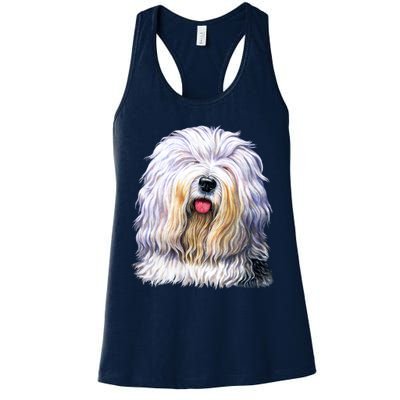 Old English Sheepdog Womens Tank Top