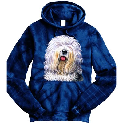 Old English Sheepdog Tie Dye Hoodie