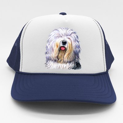 Old English Sheepdog Trucker Hat