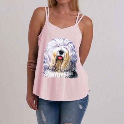 Old English Sheepdog Women's Strappy Tank