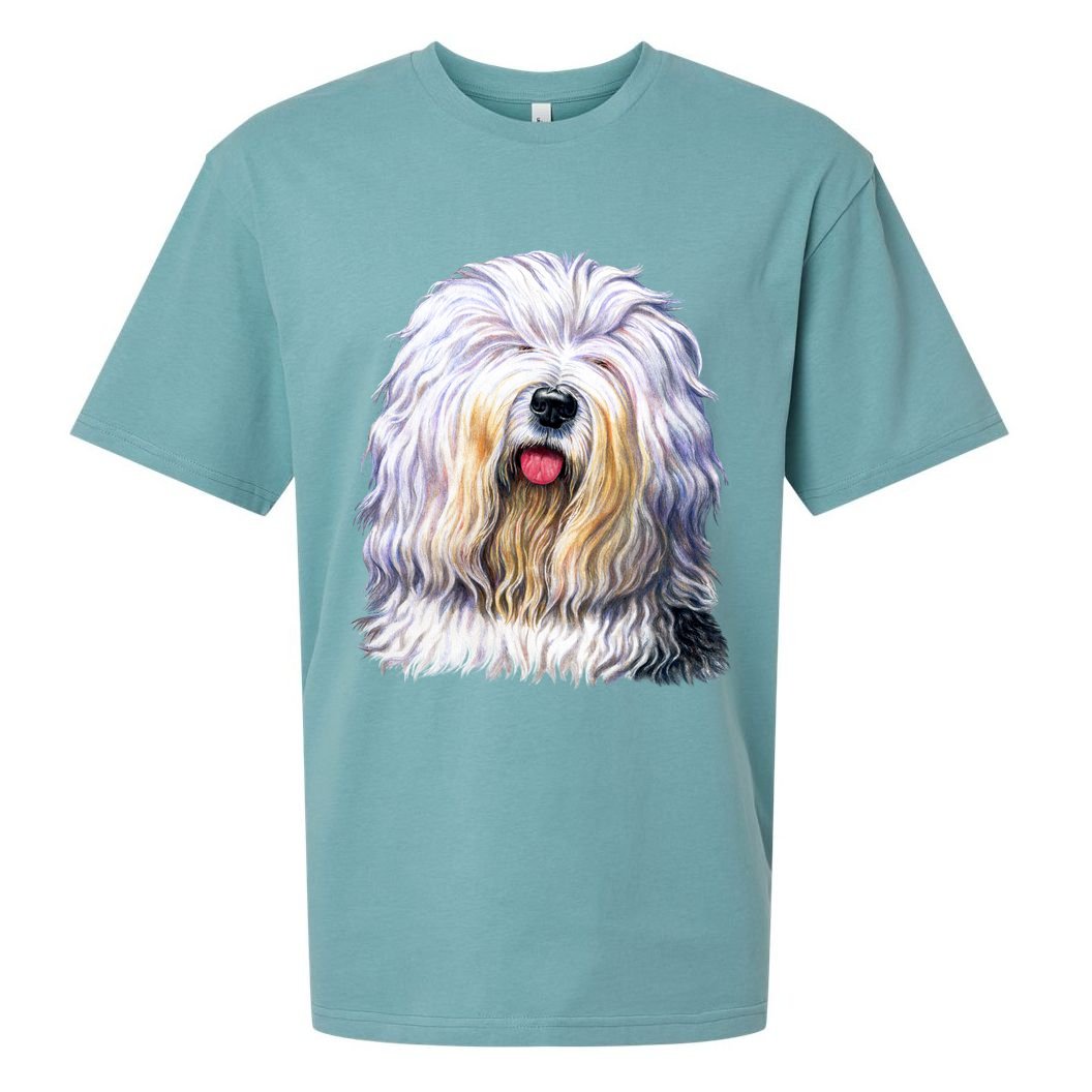 Old English Sheepdog Sueded Cloud Jersey T-Shirt