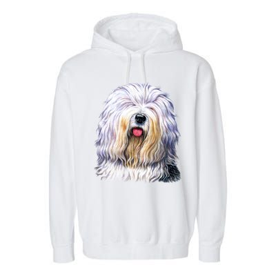 Old English Sheepdog Garment-Dyed Fleece Hoodie