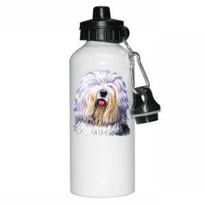 Old English Sheepdog Aluminum Water Bottle