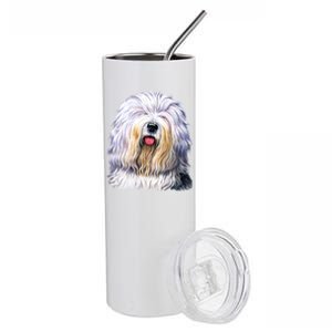 Old English Sheepdog Stainless Steel Tumbler