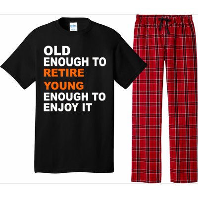 Old Enough To Retire Young Pajama Set