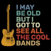 Old Guitarist The Cool Bands City Backpack