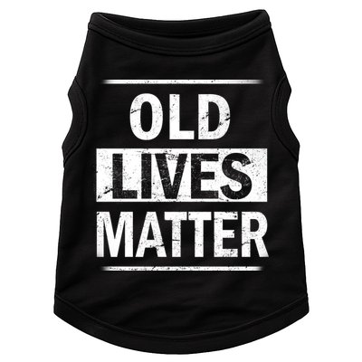 Old Lives Matter Doggie Tank