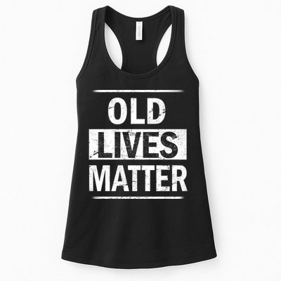 Old Lives Matter Womens Tank Top