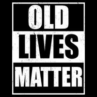 Old Lives Matter Distressed Logo Doggie Tank