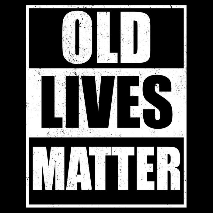 Old Lives Matter Distressed Logo Doggie Tank