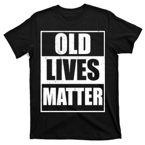 Old Lives Matter Distressed Logo T-Shirt