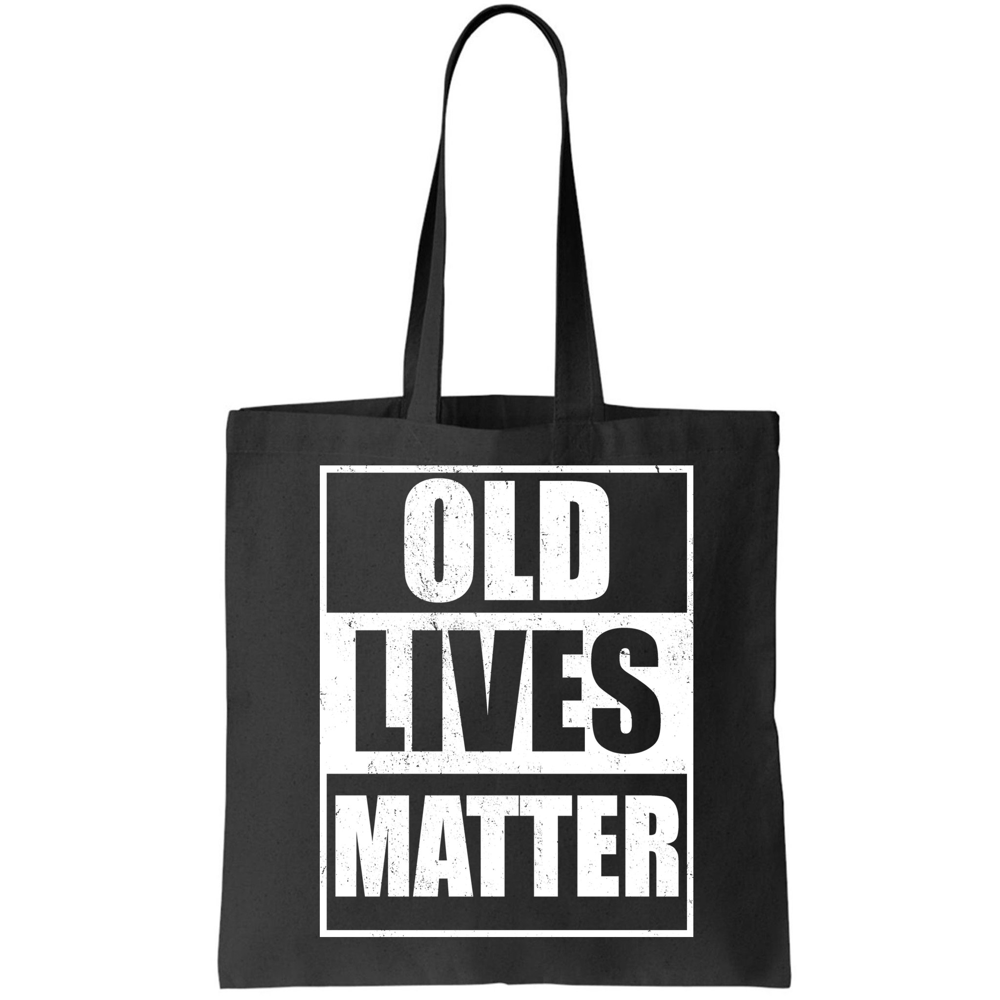 Old Lives Matter Distressed Logo Bag
